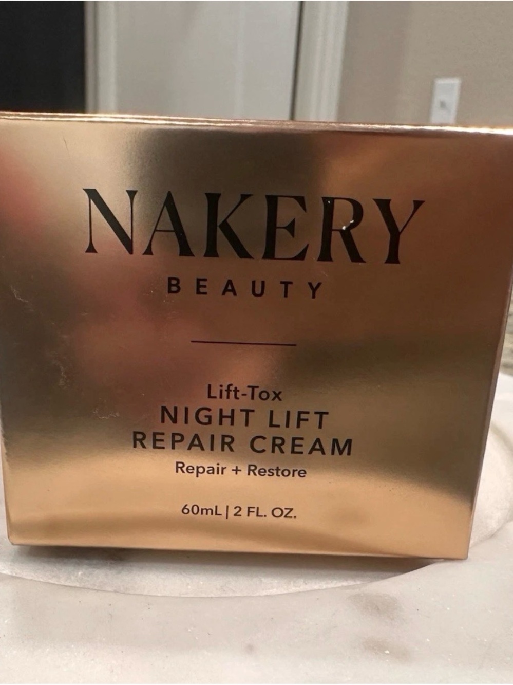 NAKERY Beauty Lift-Tox Night Repair Cream, Firming Anti-Aging Face 2 fl oz